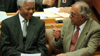South African anti-apartheid activst  Ahmed Kathrada dies at 87