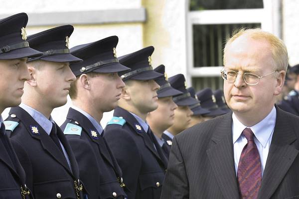 Michael McDowell: I did not blow my chance to reform the Garda