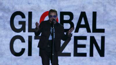 Stars turn out in New York to support Global Citizen Festival
