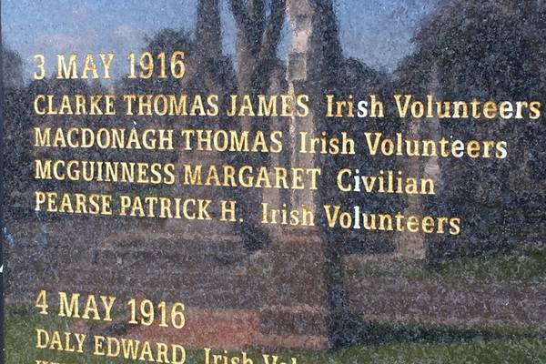 Removal of paint has damaged Glasnevin remembrance wall