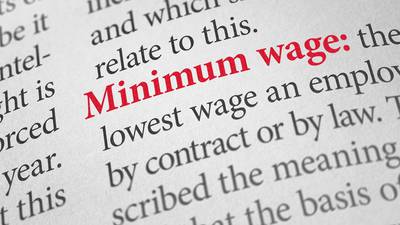 30% of workers on minimum wage are better paid within 9 months