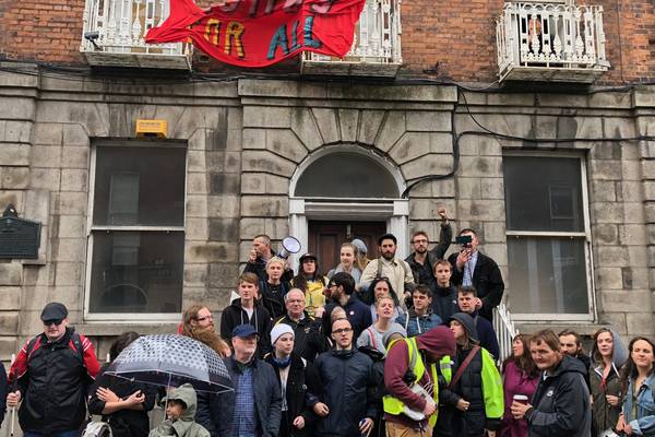 Housing activists occupy second empty inner city Dublin property