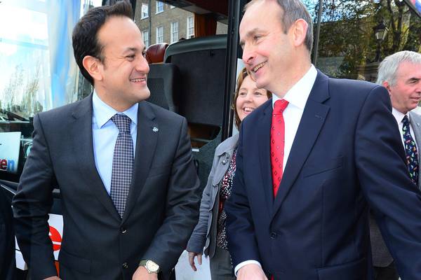 Varadkar and Martin’s duel over new deal is all about next election