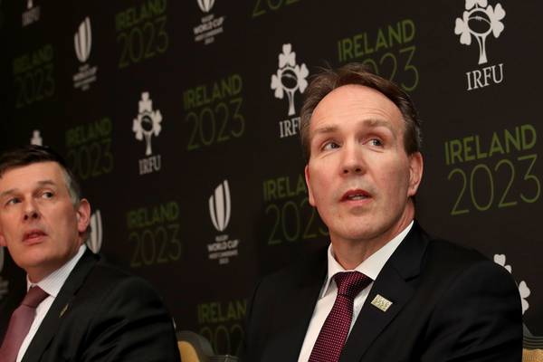Ireland’s Rugby World Cup bid was on a par with South Africa