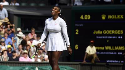 Wimbledon: Serena Williams just one win from 24th grand slam