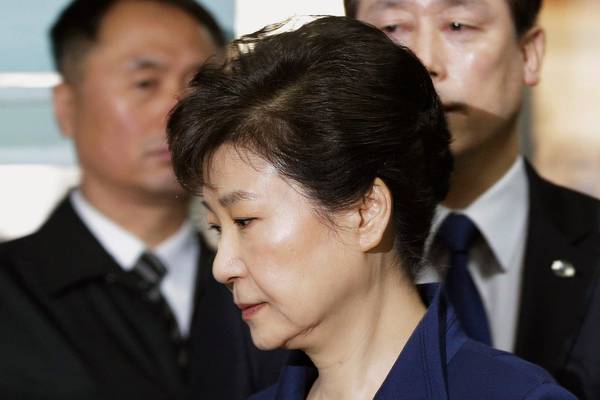 South Korea’s Park  charged with bribery and abuse of power