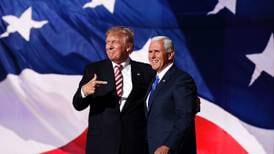 Donald Trump and Mike Pence: Tensions at the top