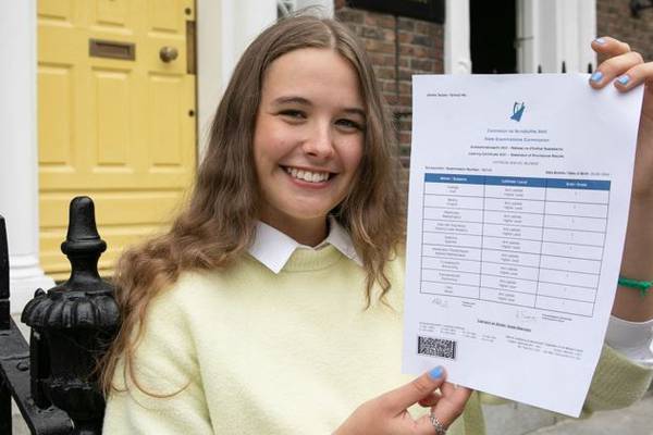 ‘I didn’t believe it at first’: Two Leaving Cert students get nine H1s
