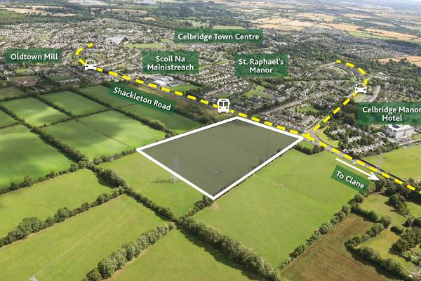 Residential site in Kildare with 12.5 acres for €9.4m