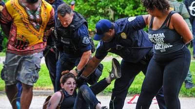 Dozens arrested in US during protests over police killings