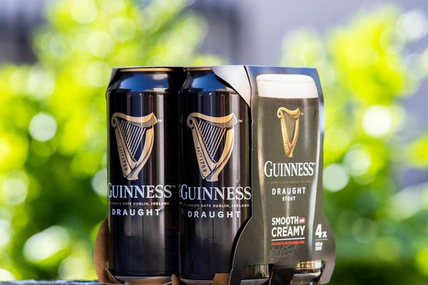 Guinness removes plastic packaging from beer packs