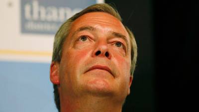 Nigel Farage resigns as Ukip leader after  failing to win seat