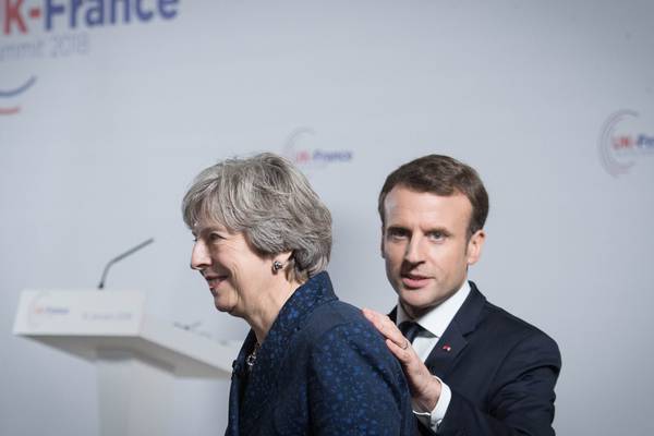 Macron and May to discuss Brexit at president’s summer residence