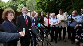 Gerry Adams intends to lead Sinn Féin into next election
