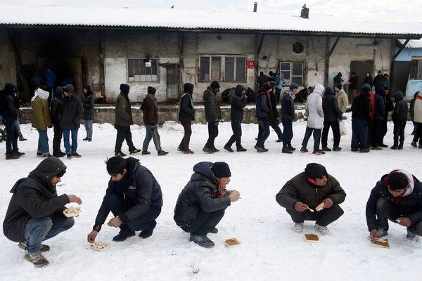 Big chill in Balkans deepens danger and misery for migrants