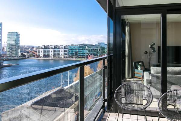 New dockland apartments cost €3,700 a month to rent