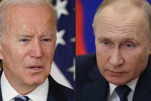 Biden and Putin exchange warnings during phone call amid rising Ukraine tensions