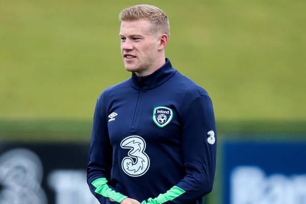 James McClean likely to captain Ireland for Mexico friendly
