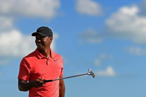 Tiger Woods: ‘I am very optimistic about 2018’