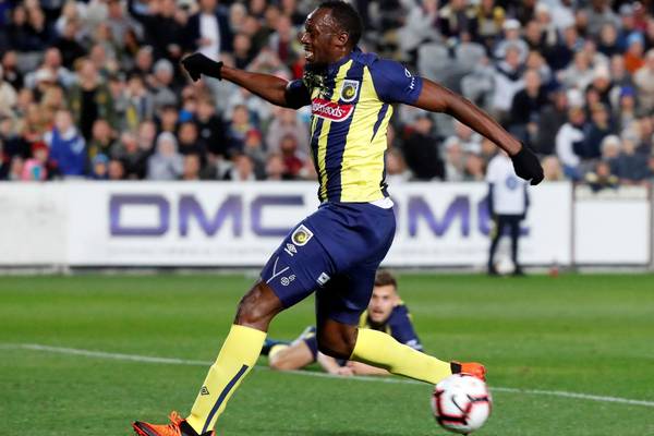Usain Bolt’s first touch is ‘like a trampoline’ says Andy Keogh