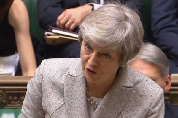 May tells MPs Brexit agreement ‘a good deal for Britain’