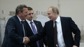 Gerhard Schröder stirs up ‘uncritical and romantic’ ideas about Russia