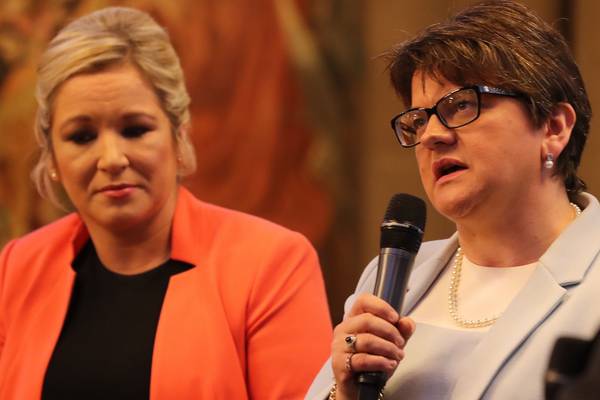 Leaked papers show draft agreement  between DUP and SF