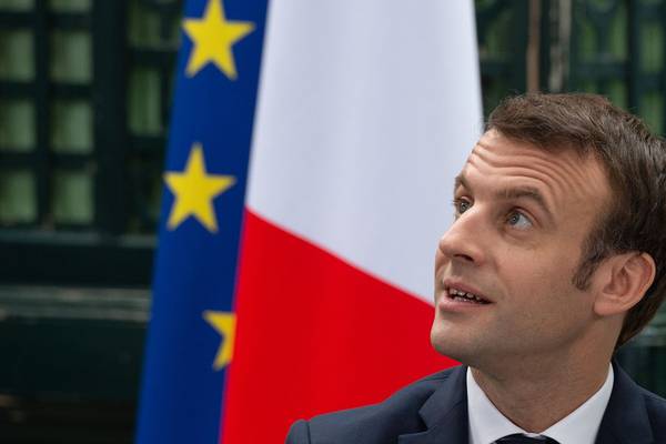 Macron calls on people of Europe to mobilise ‘for the values of progress’