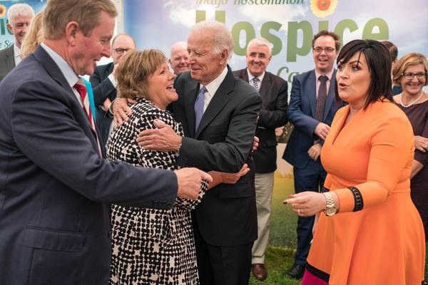 Joe Biden ‘honoured’ by Mayo hospice link to his late son