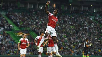 Danny Welbeck makes it 11 wins on the trot for Arsenal