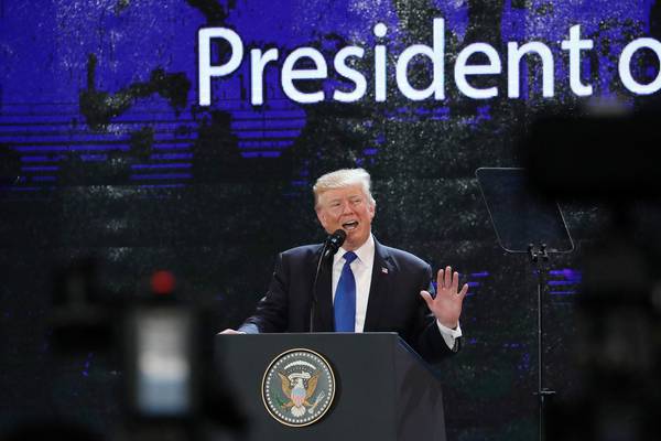 Trump attacks countries ‘cheating’ America at Apec summit