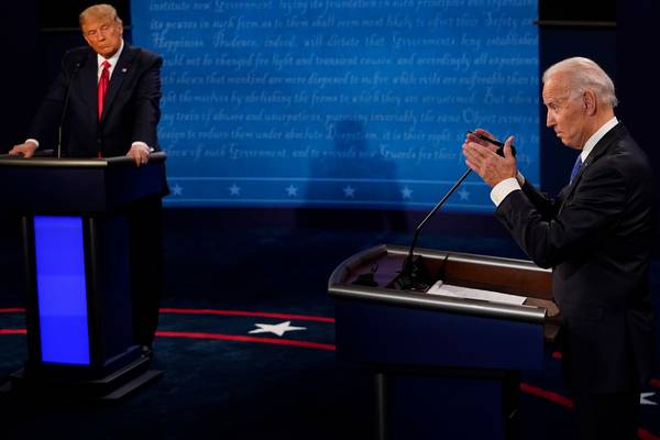 Suzanne Lynch’s US Election Diary: Did Trump or Biden change any minds?