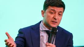 Ukraine’s rivals for presidency spar over stadium debate