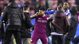 Sergio Agüero may press charges against Wigan fan
