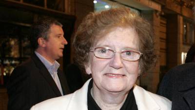 Mary Keane, wife of playwright John B Keane, has died