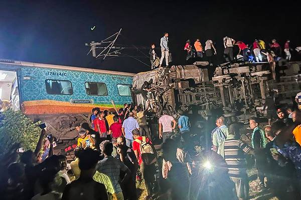 India train crash: At least 207 dead, 900 injured after collision, say reports