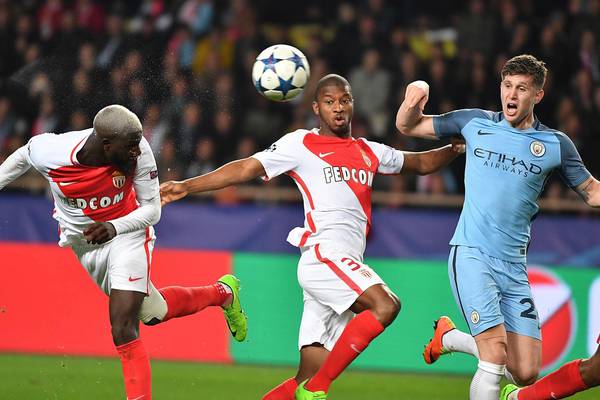 Man City’s defence marked absent again as Monaco advance