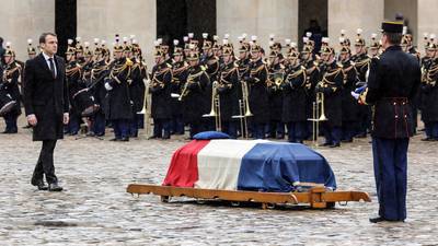 France holds state funeral for police hero of Trèbes siege