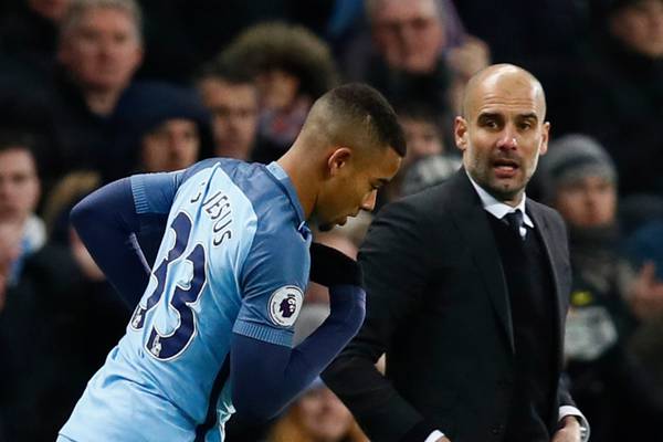 Pep Guardiola says Sané, Jesus and Sterling will spearhead future