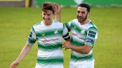 Shamrock Rovers prove too strong for St Pat’s in derby