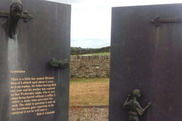 Reflections on a visit to Ennistymon Union Famine Workhouse Memorial