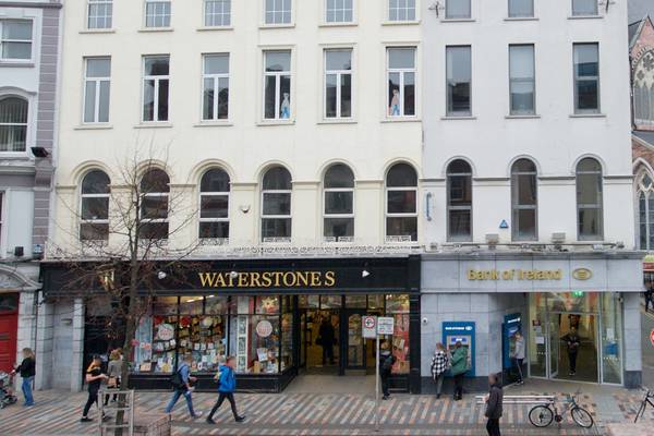 Cork Waterstones building bought for €6.25m