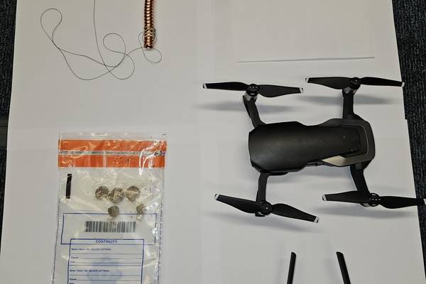 Man arrested as part of investigation into use of drones to smuggle drugs into prison