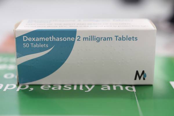 Irish medics likely to start treating Covid-19 patients with dexamethasone