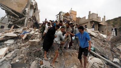 At least 14 civilians killed in Yemen air strikes