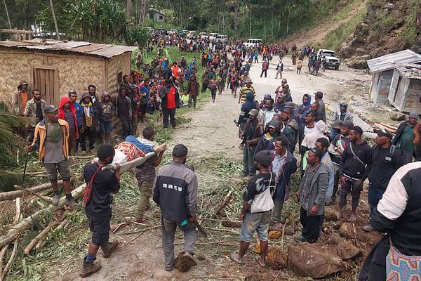 Death toll from Papua New Guinea landslide rises to more than 670