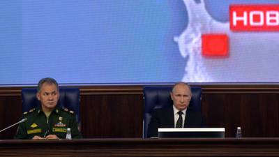 Putin says Russia will not be ‘intimidated’ over Crimea