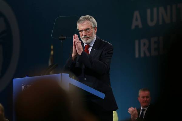 Gerry Adams draws unionist criticism on decision to step aside