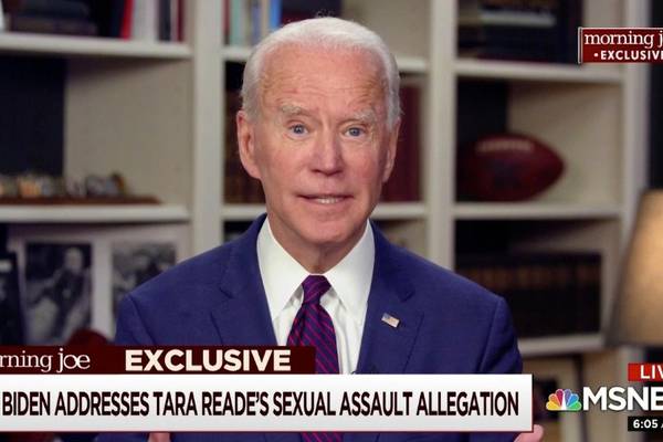 Joe Biden denies sexually assaulting former aide