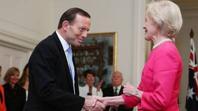 Abbott sworn in as Australia’s new prime minister